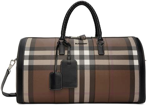 burberry brown duffle bag|burberry fragrance duffle bag.